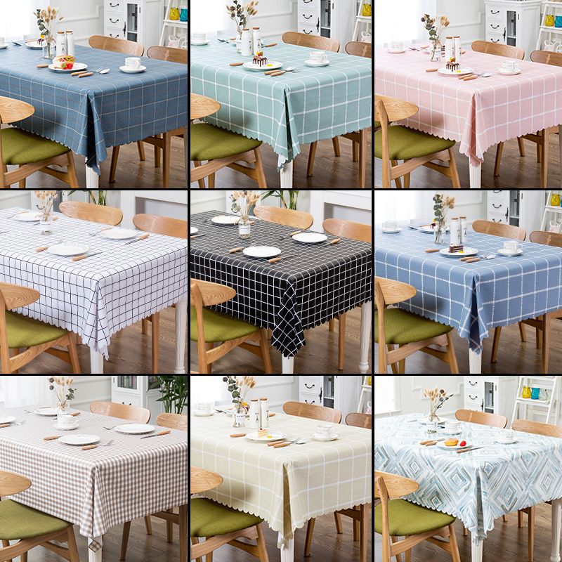 pvc plastic coffee table table mat tablecloth ins rectangular 2023 washable erasable tablecloth stain-resistant waterproof oil-proof