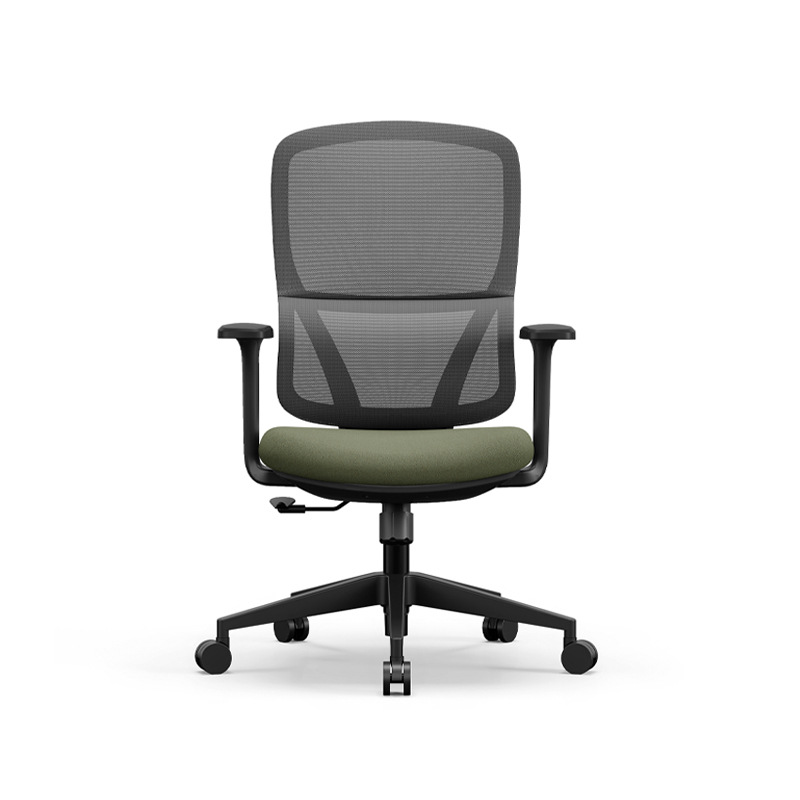 silla de oficina ergonómica esponja cojín respirado retorno de red sentado cómodo elevación ajustable de computadora giratoria silla de deportes eléctricos