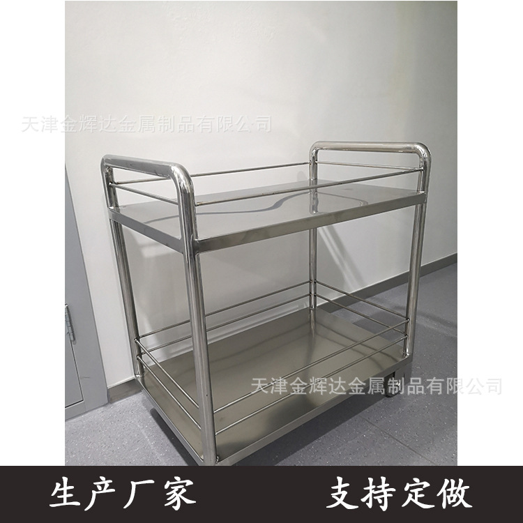 不锈钢手推车 不锈钢双层推车 不锈钢平板推车 不锈钢物流手推车