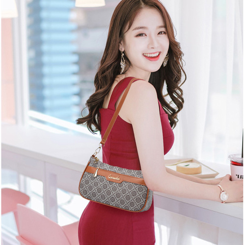 One-shoulder cross-body armpit bag with exquisite texture for women,  new bags, fashionable middle-aged mommy women's bag