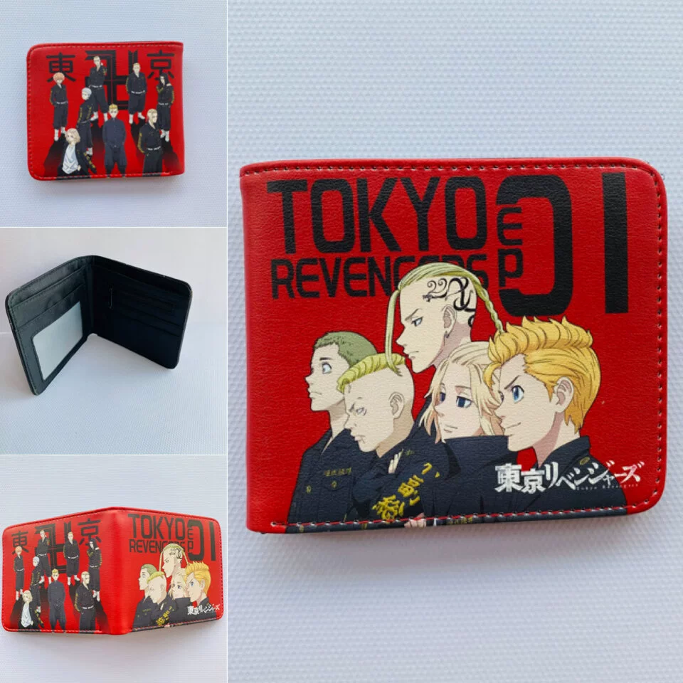 Кошелек Tokyo Avengers от Sakino Tenno, игровой аниме студент, мужской кошелек, сбор денег