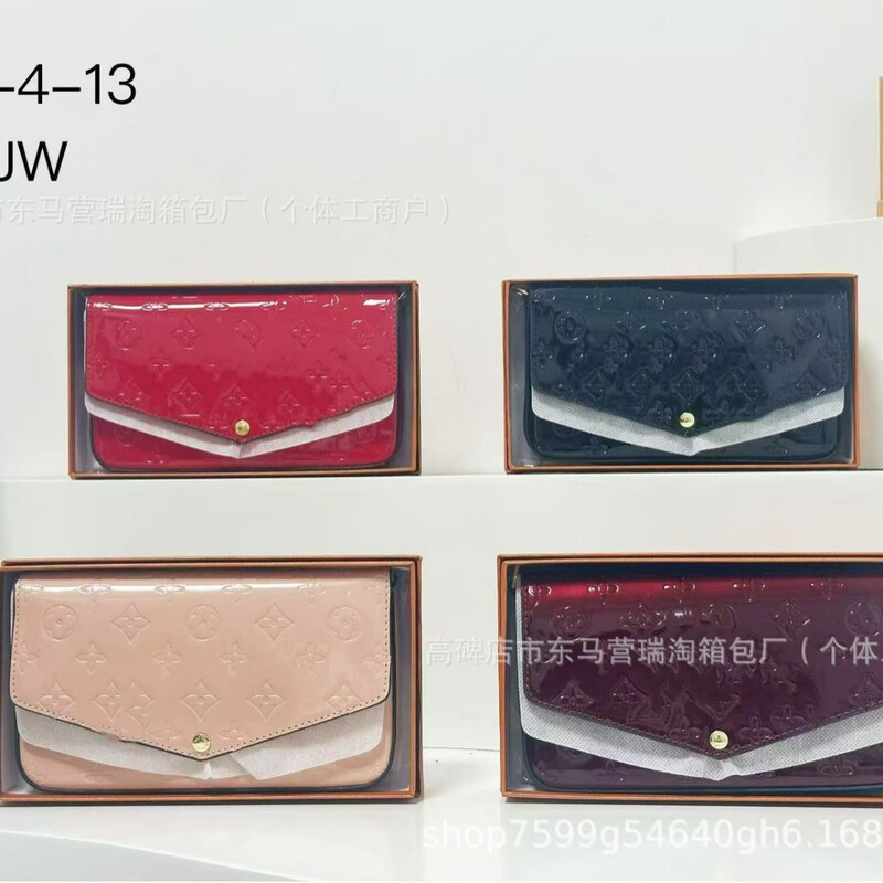 25 New Foreign Trade m Lv Women's Bags Montaigne Bag Messenger Bag Croissant Bag Armpit Bag Mahjong Bag Baguette Bag Chain Bag