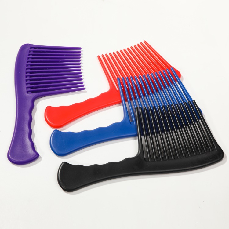Lady Solid Color Plastic Hair Combs display picture 2
