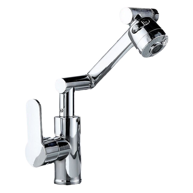 Lucky Cat Basin faucet hot and cold household sink bathroom cabinet universal rotating supercharged universal faucet