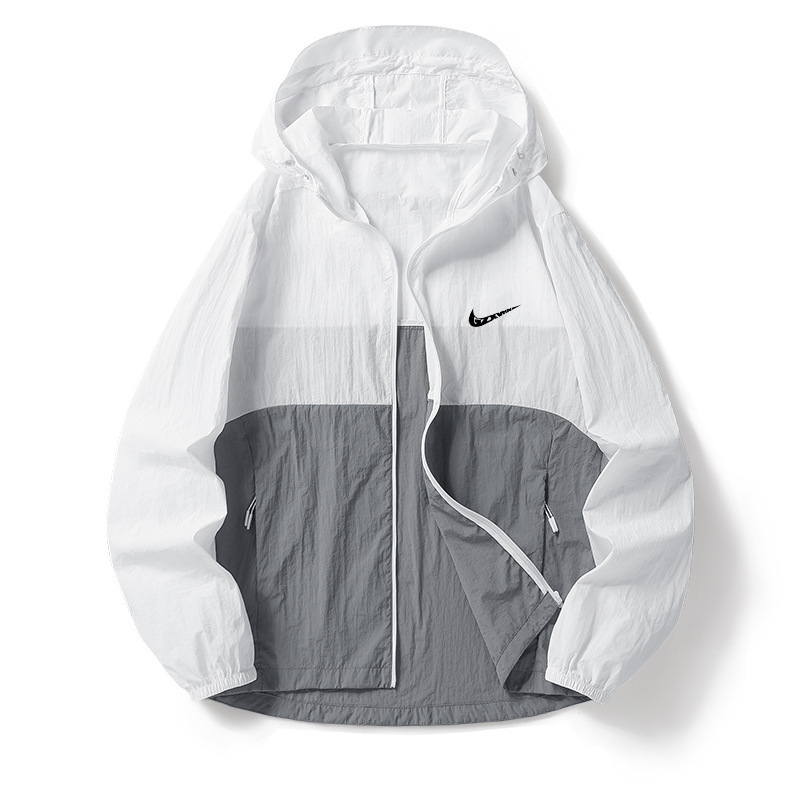 Cross-Border New Ice Silk Sun Protection Clothing for Women, Thin, Cool, Anti-Uv, Ice Silk Sun Protection, Breathable Brim Fishing Clothing for Men