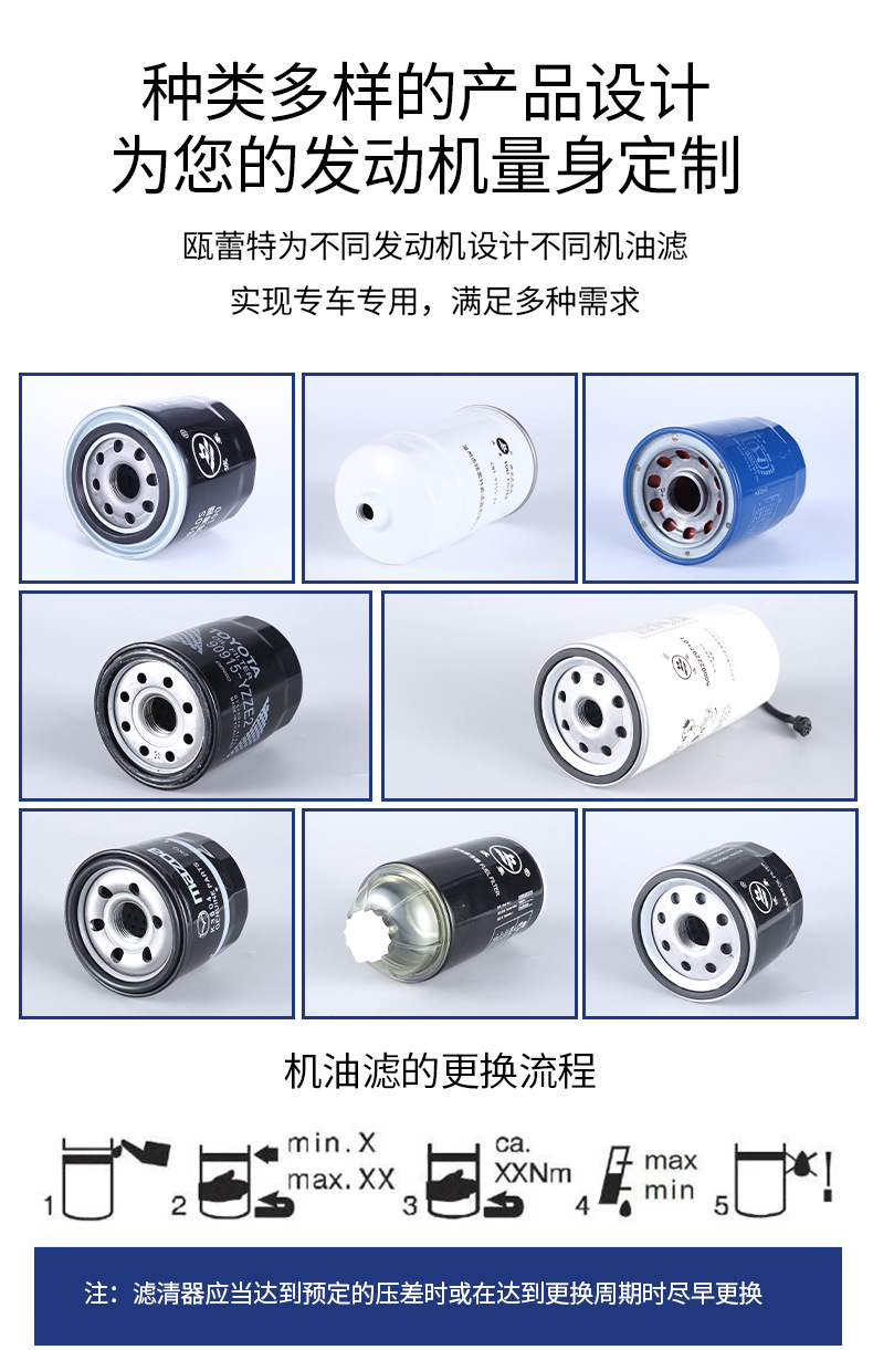 90915-YZZN2 90915-YZZN1 engine oil filter is suitable for Toyota car parts