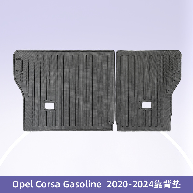 Europa para el combustible Opel Corsa 2020 - 2024 3D todo el tiempo TPE almohadilla de pie de automóvil