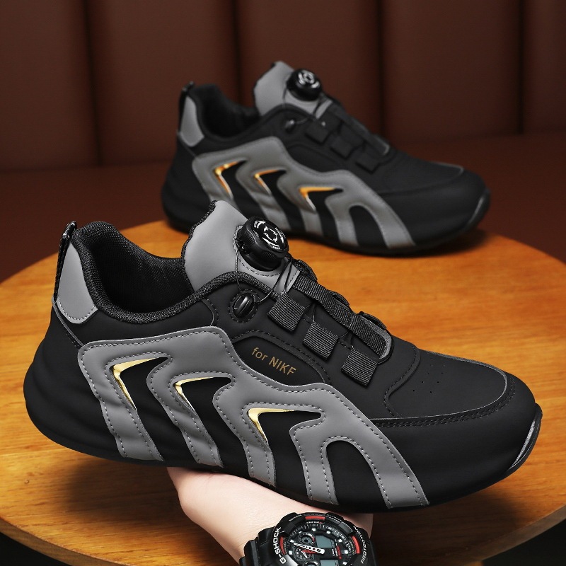 Temu Men's Shoes 2024 New Spring plus size 45 sneaker Fashion Breathable Casual All-match Cross-border Torre Shoes