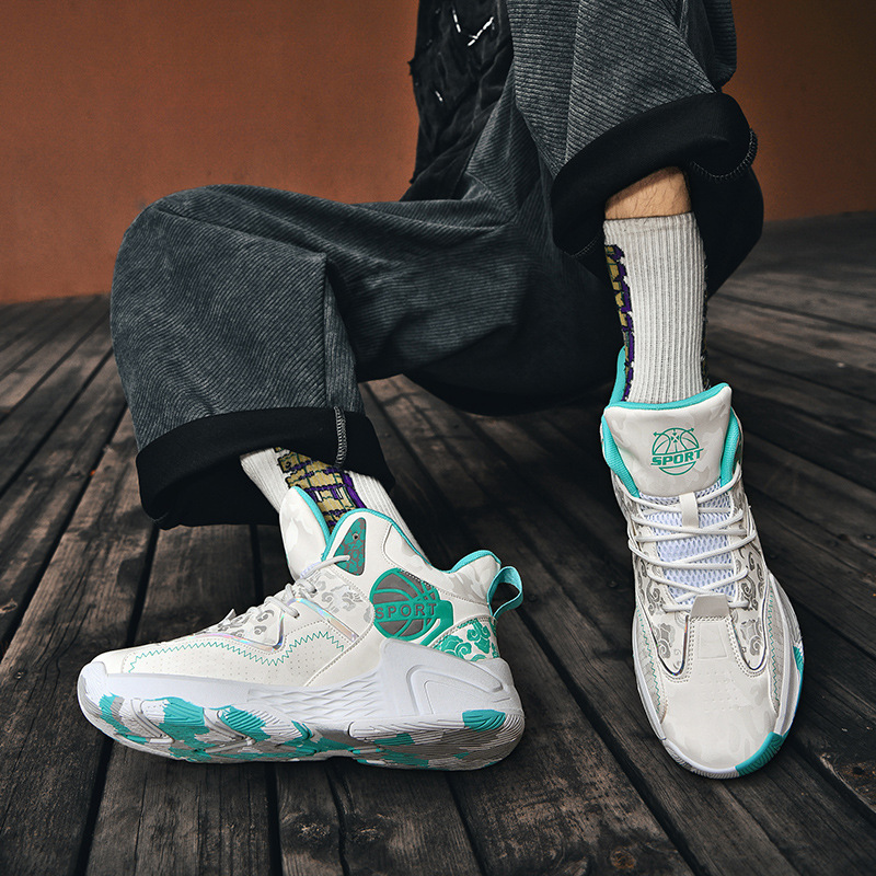 High-Top White Sneakers