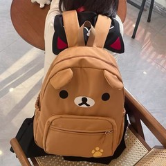 女の子のかわいい熊のリュックサック子供の旅行カバンのリュックサックの男の子の小学生の漫画は潮を包みます。