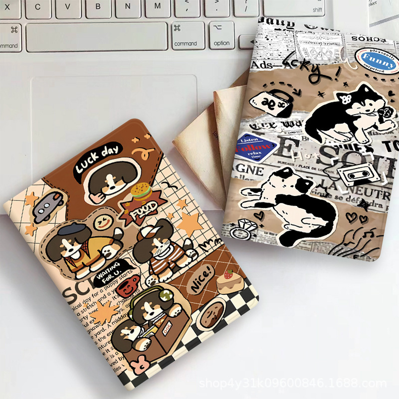 Suitable for iPad9 protective cover 9.7 inch anti-fall Pro11/12.9 pen slot Air5/Air3 thin 10-generation shell