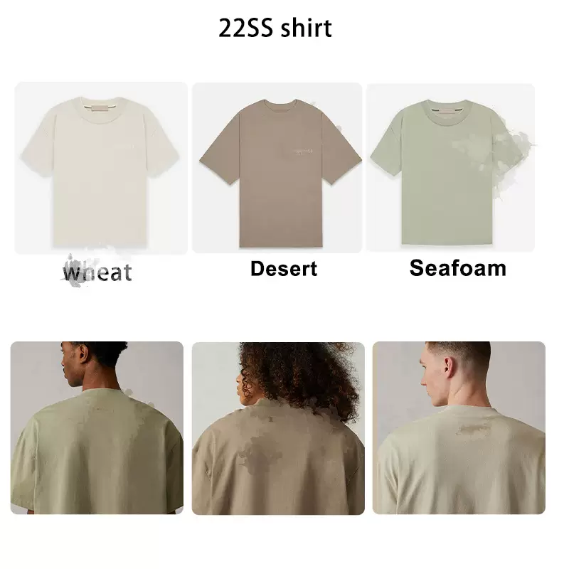 2022SS T-shirt (Front White Velvety Letter)
