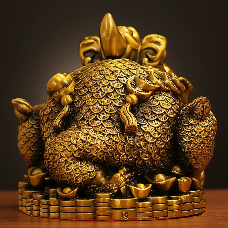 Brass decorations for living room for office, home decor