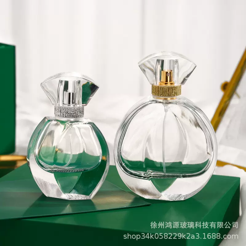 透明玻璃空瓶15卡口香水分装瓶套装香水瓶喷雾瓶喷雾玻璃瓶化妆品