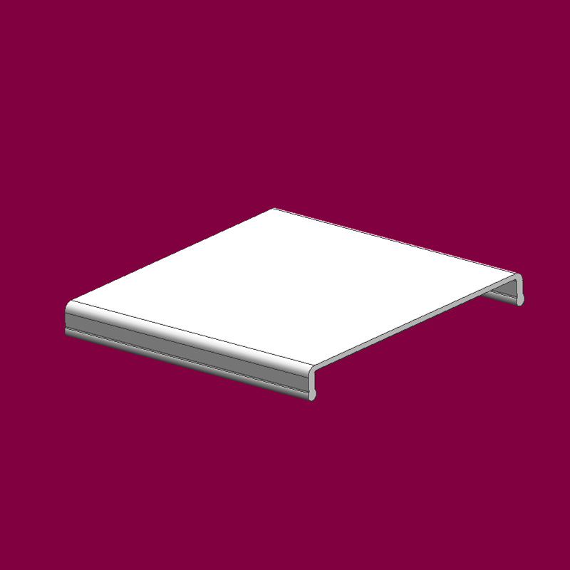 机盖铝合金型材 6063挤压防尘盖铝合金 阳极氧化表处铝型材