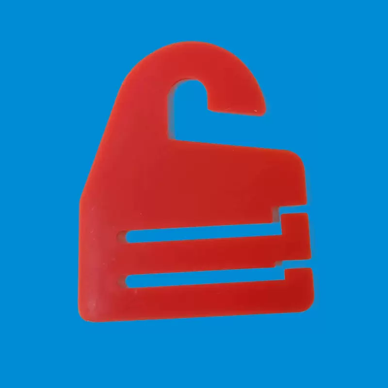 天塑  现货塑胶钩子ABS环保彩色领带挂勾 围巾架挂钩 塑料钩