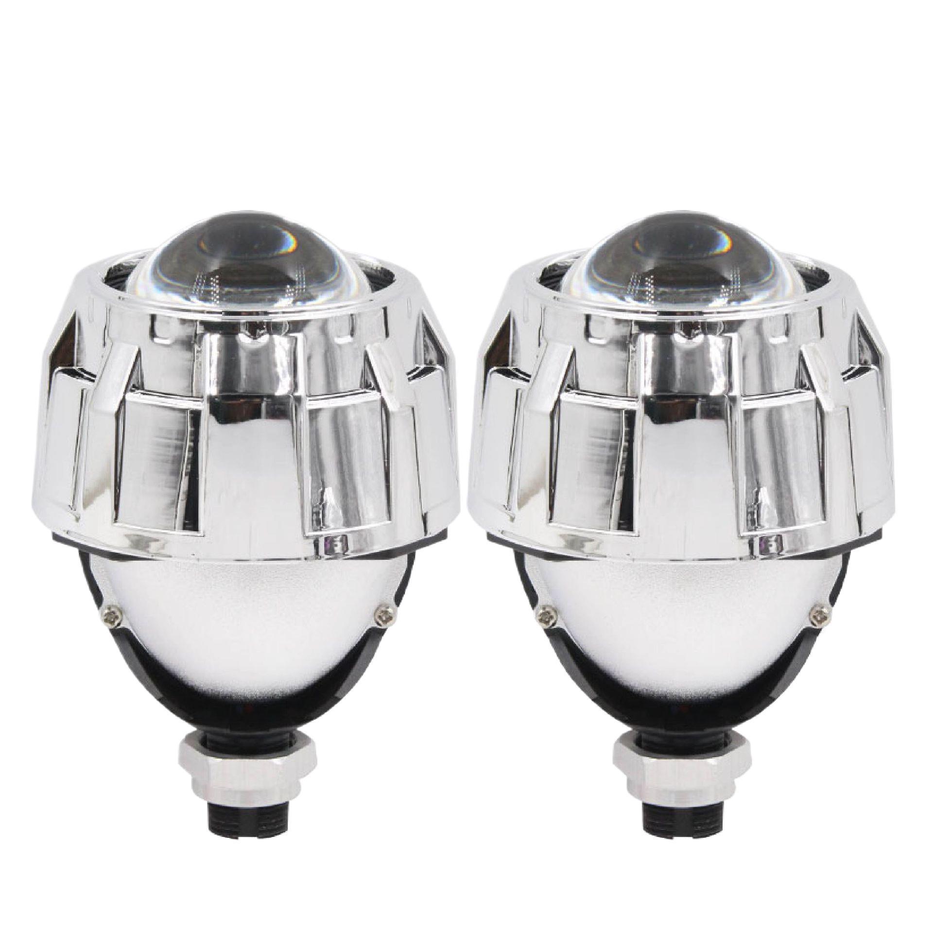 2.5 Pulgada delantero LED del automóvil I4S lente de modificación general de lejos y cerca super brillante lejos integrado lente de doble luz luz