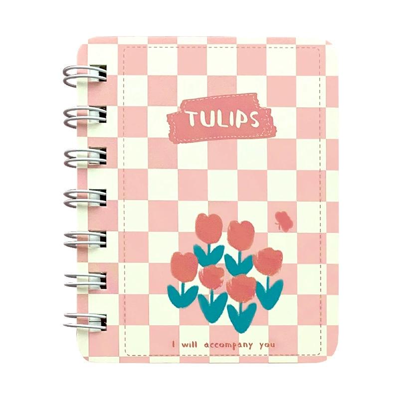 Pocket Spiral Tear-Off Notebook, Handheld Pocket Notebook, Cute Cover Designs, Elementary
