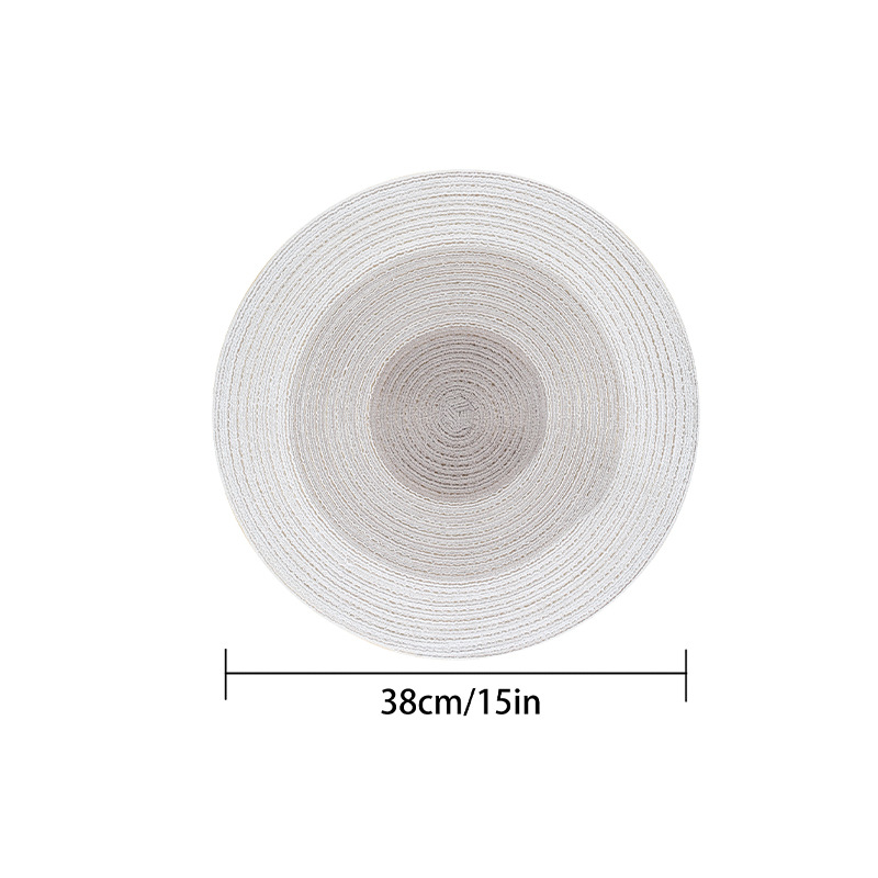 Comercio electrónico transfronterizo exclusivo para colchones aislantes de color natural japonés almohadillas de yute ecológicas almohadillas de maíz almohadillas de tazón de cuero almohadillas de agua