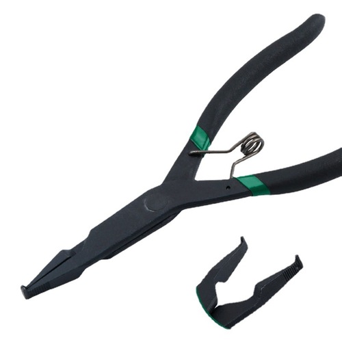Special C-clamp pliers for Faset transmission repair, flat head, flat mouth, ring clamp pliers, shaft hole, assembly and disassembly, outer caliper
