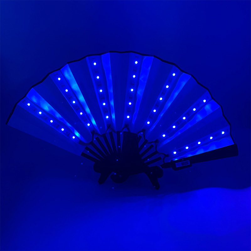 #586 10寸-发光扇子七彩（APP蓝牙控制）