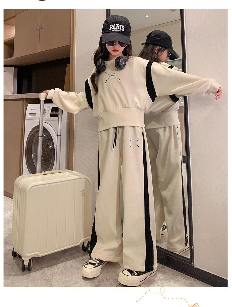 Girls' Set 2023 New Korean Edition Children's Network Red, Fashionable, Leisure, Big Boy Spring and Autumn_voghion.com