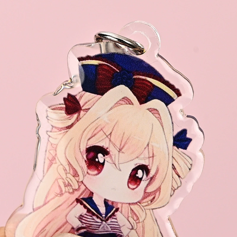 Acrylic cartoon keychain, DIY, custom-made