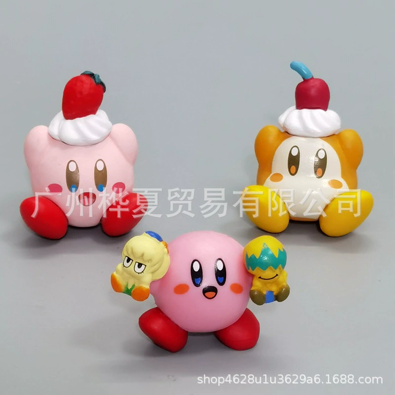 Animation Japanese Version Kirby 30th Anniversary Treasure Delivery Star Doll Ornaments Gacha Ornaments