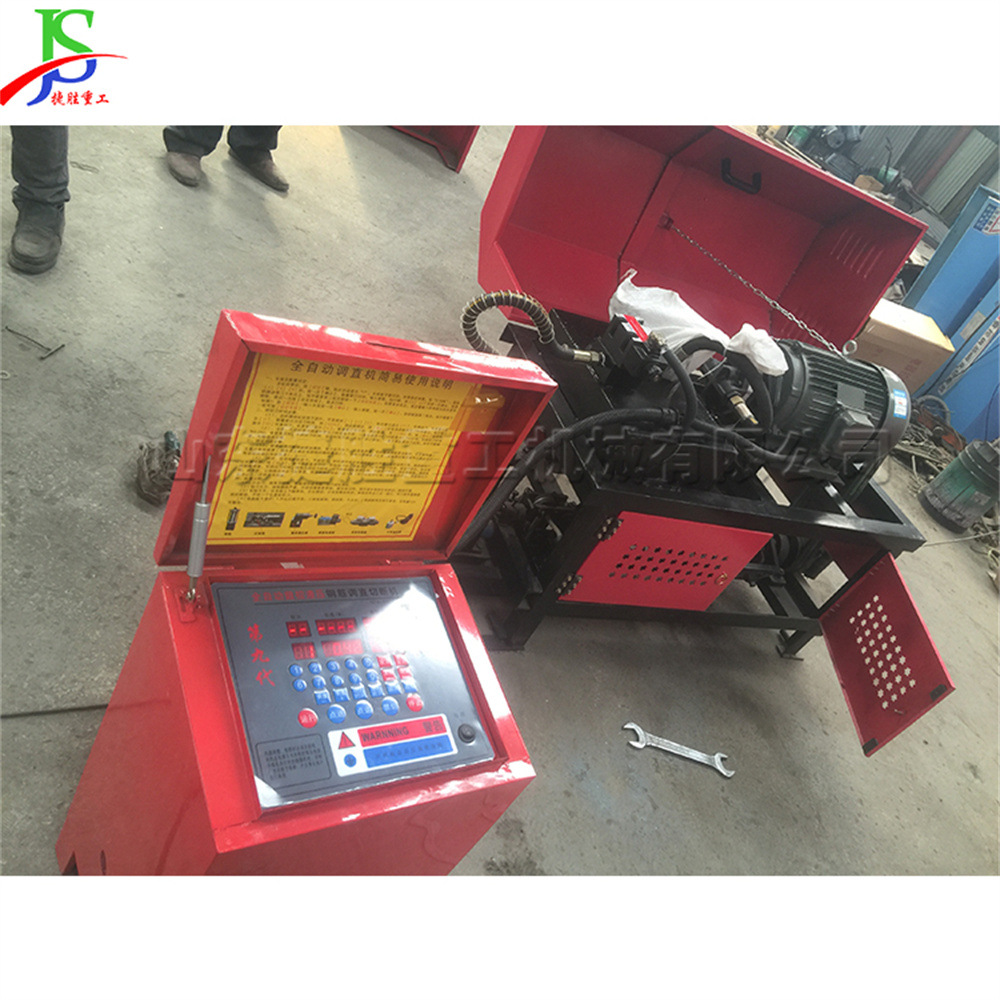 Equipo de enderezamiento de barras de acero pequeño enderezador automático para tuberías de construcción enderezador de metal enderezador y equipo de corte
