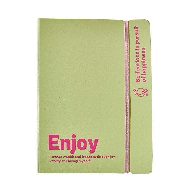 El cuaderno de hojas sueltas simple ins, el cuaderno A5 del estudiante, el libro de hojas sueltas desmontable, el libro de manos de línea horizontal de malla gruesa