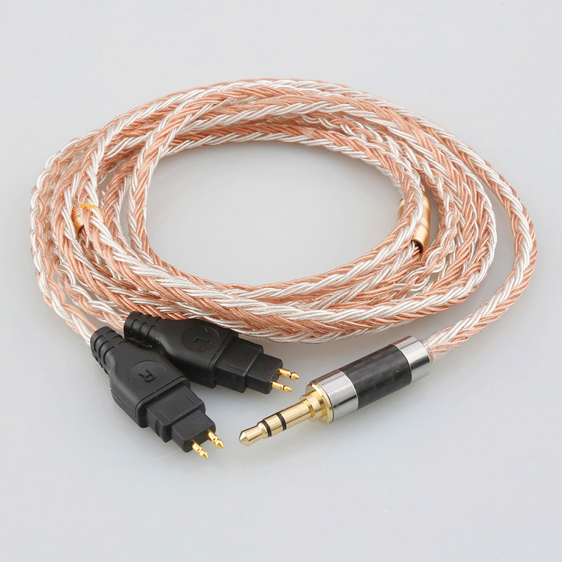 16 Strands Suitable for Sennheiser Hd580 Hd600 Hd650 Hd660S Headphone Upgrade Cable 4.4 Balanced