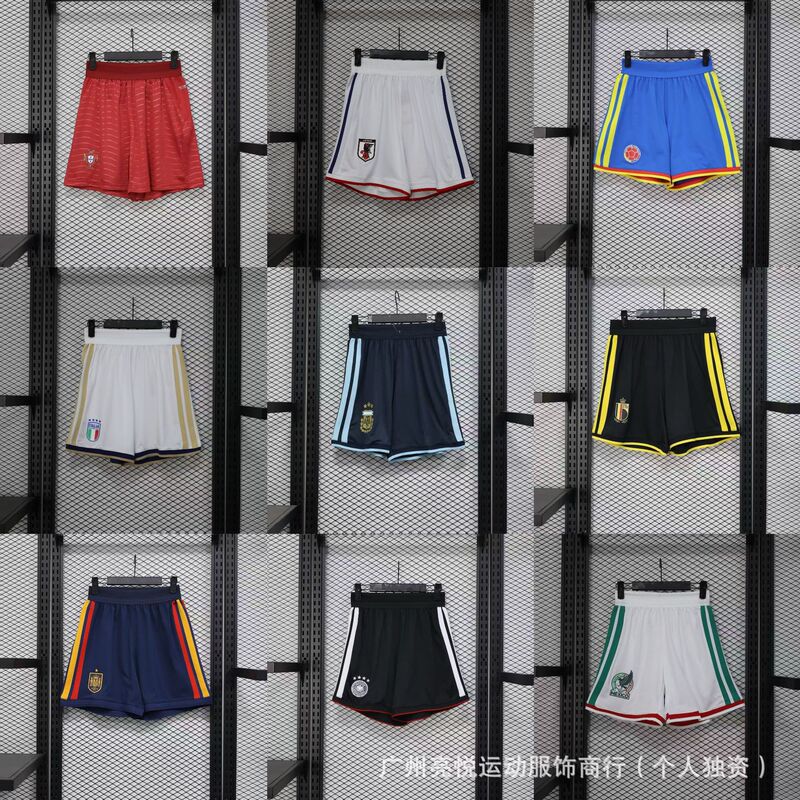 Football Uniforms Player Version Arsenal Inter Milan Chelsea Belgium Germany Mexico Portugal Argentina Shorts