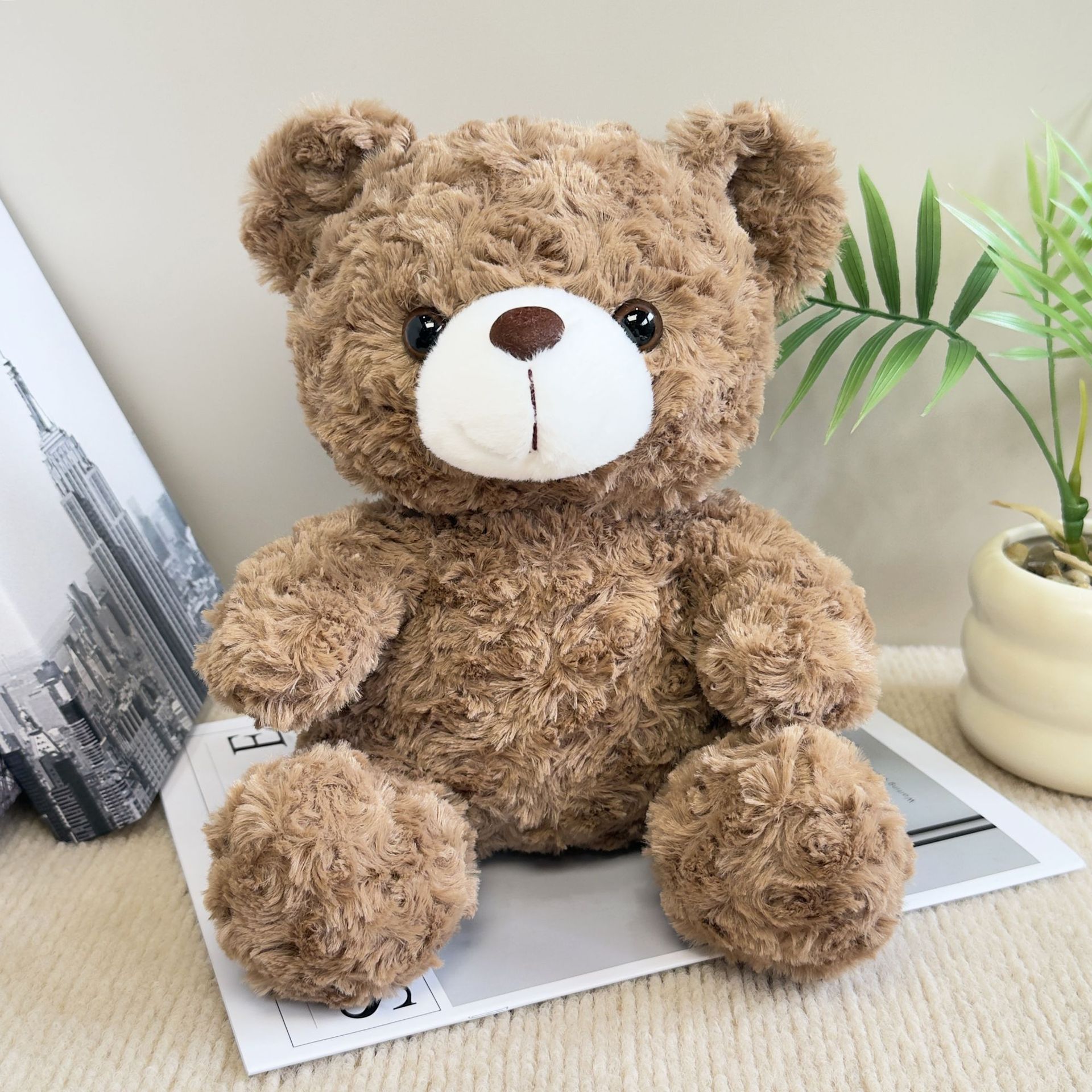 Osos de peluche abrazar osos muñecas muñecas agarrar muñecas regalo para niños impresión LOGO regalo juguetes de peluche