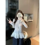 外穿新款显瘦碎花内搭