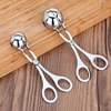 Stainless steel Food clip Meat ball Round Rice and vegetable roll Food clip