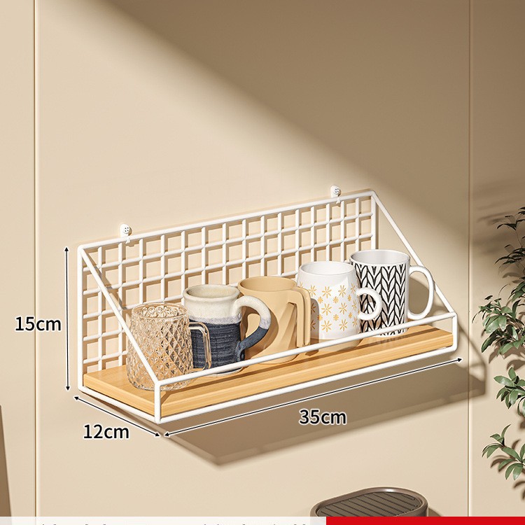 Taza colgada en la pared, taza de agua sin perforación, taza de café colgada en la pared, taza de té colgada en la pared, bolsa de té colgada en la pared