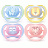 Philips, breathable children's silica gel pacifier for sleep, 0-6-18 month