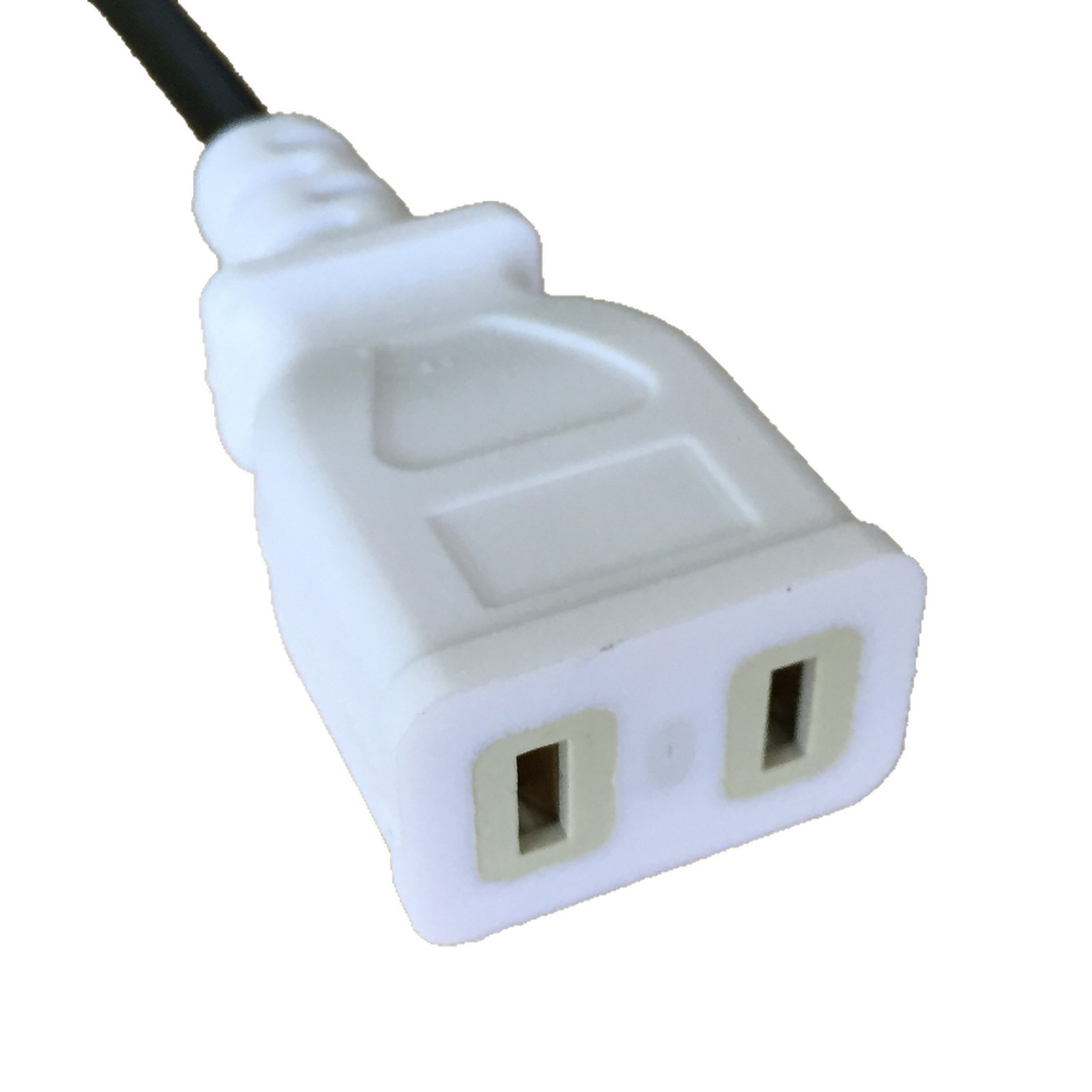 带线AC母插头室外防水盒电源插头监控插座二脚母插头 一体母插