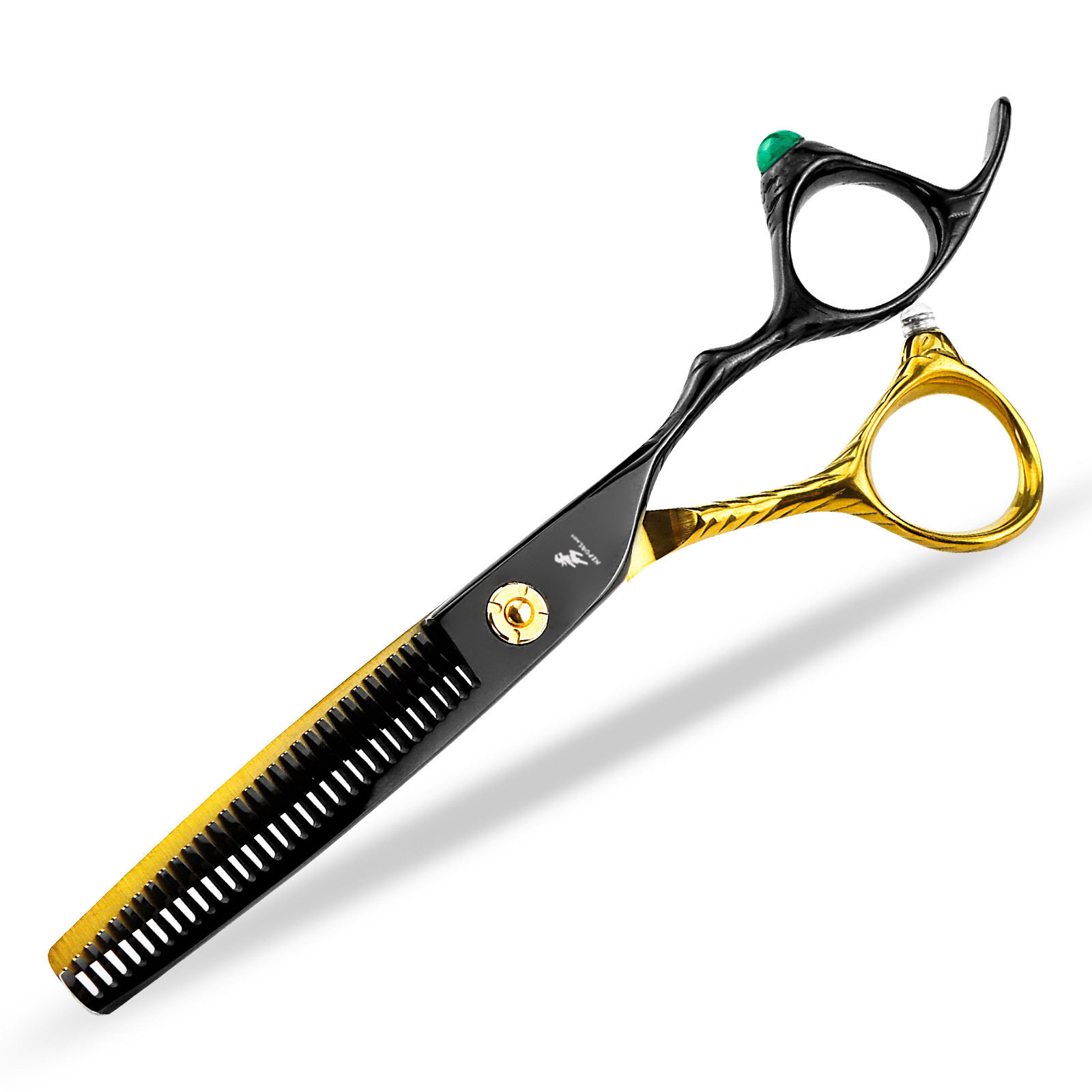 6.0inch 블랙 골드 치과용 가위