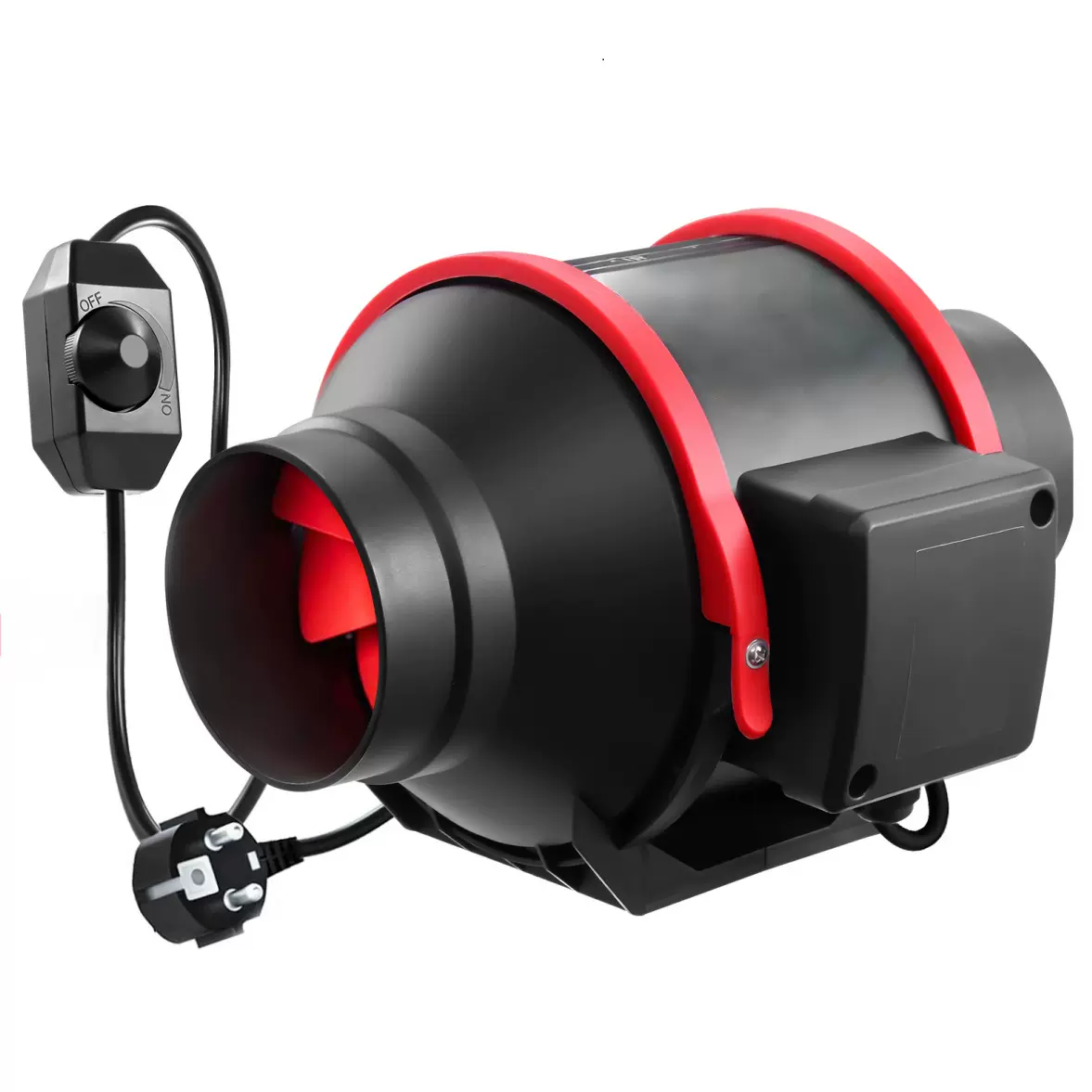 现货美欧澳换气调速鼓风机duct fan管道增压风机轴流式排风抽风机