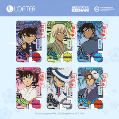 星河アニメ名探偵コナン毛利蘭怪盗キッド服部平次安室透レーザーバッジ