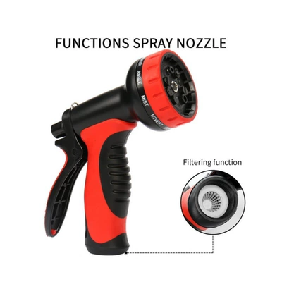 High-Pressure Car Wash Garden Water: High pressure car wash water gun