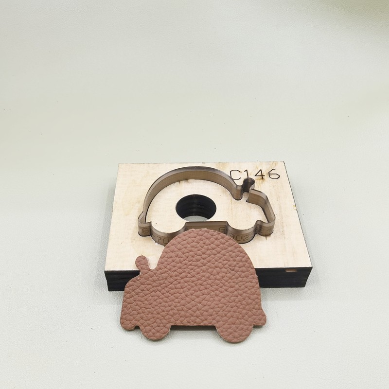 小汽车木板刀模手工diy包包挂件皮革硅胶毛毡纸张刀模具C146