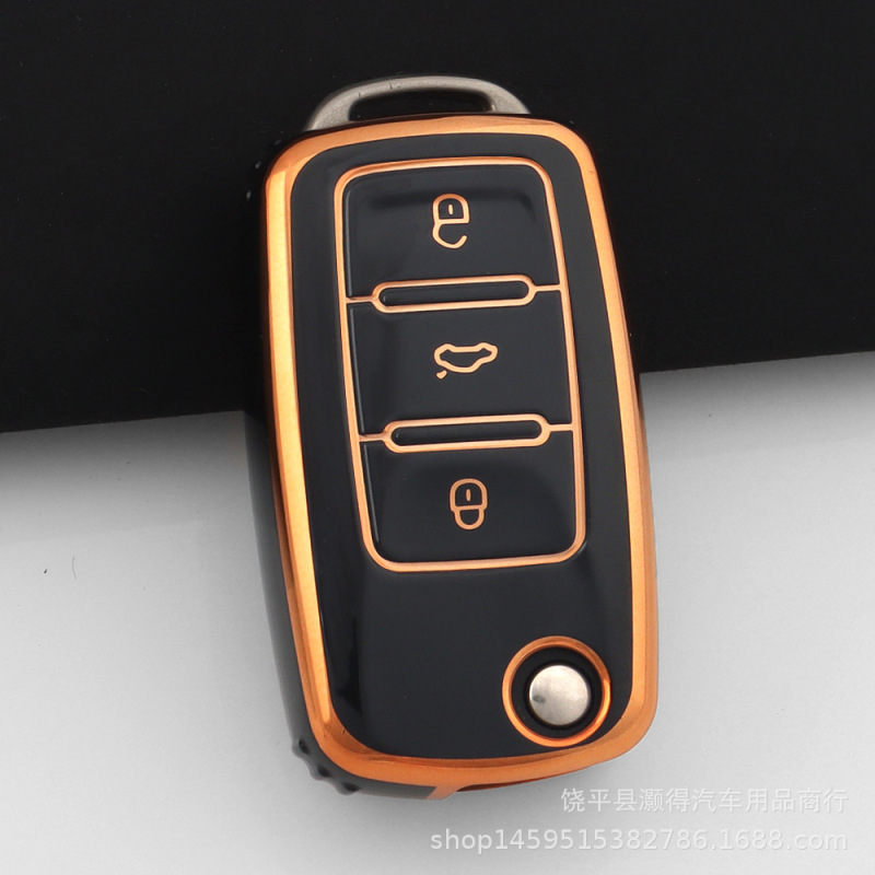フォルクスワーゲン ゴルフ 8 8 キーカバー シュコダ キーカバー オクタビア PRO 特別な車のキーカバー シェル バックルに適しています。|undefined