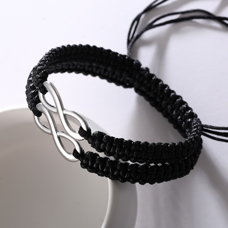 18g Weight Bracelets Classification 1 Pair Quantity Street Occasion 1 Pair Lady Letter Alloy Women's Bracelets