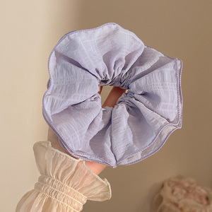 Anillo de cabello perezoso coreano cuerda de cabeza intestino grande niñas de alto nivel de la sensación de cabello de alta elasticidad correa de cabello de cabello super grande