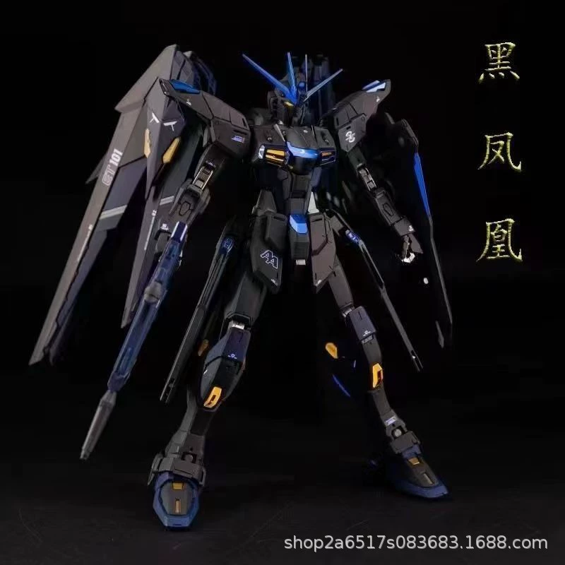 Поколение модели Gundam HG Fengling Newborn Freedom Zha Guqi Летающий крыло свободного полета собранная вручную модель
