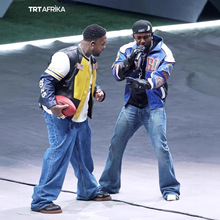 欧美KendrickLamar超级碗演唱会明星同款嘻哈风格潮流夹克外套男