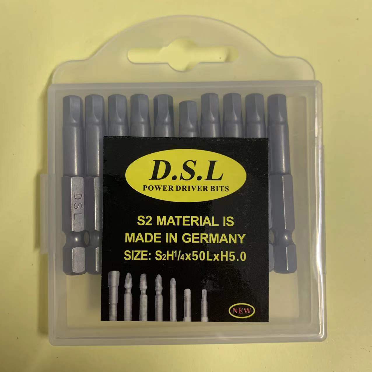 FUENTE fabricante DSL Alemania S2 cabeza de lote hexagonal de una sola cabeza de acero endurecido cabeza de lote hexagonal especificaciones completas