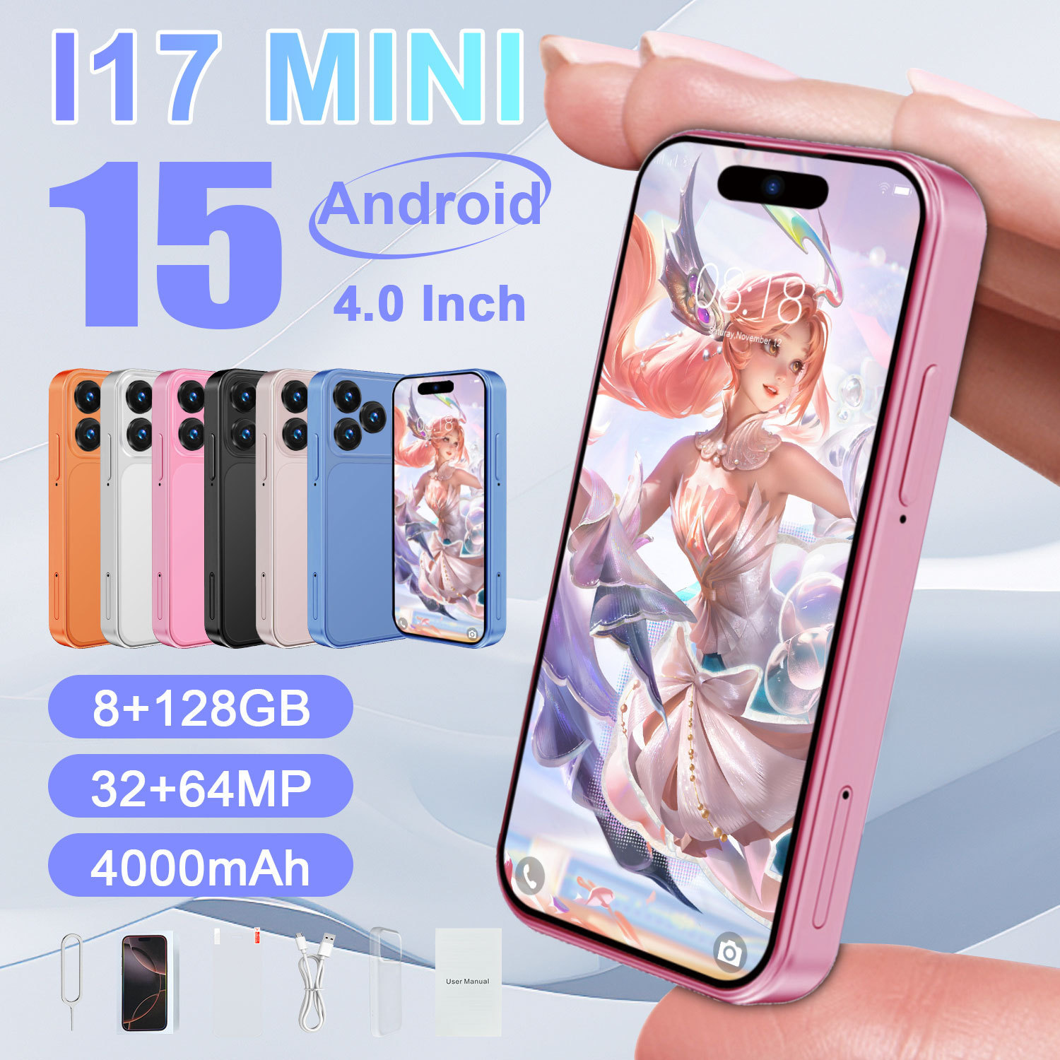 Creative And Fashionable I17mini Smartphone, 26-year New Model...